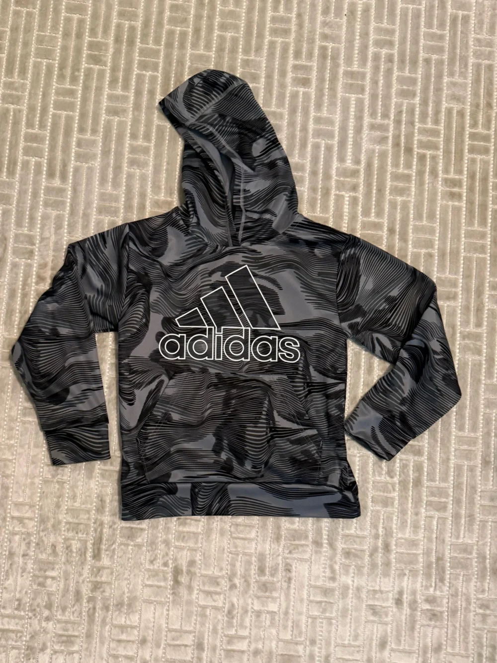adidas Kids Athletic Tee & Shorts Set in Red, Green, Light Blue, Black & Tan